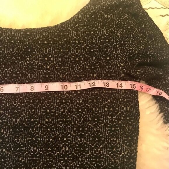 Free People Women's Lady Pucker Black Scoop-Back Bodycon Cocktail Dress.‎ Size S - Picture 9 of 12